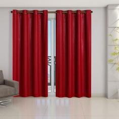 Cortina Blackout PVC Prata com Voil 2,80 m x 2,30 m - RT MAGAZINE, Ver