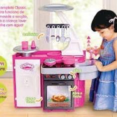 Cozinha Infantil Classic Fogão Pia e Armário Cotiplás