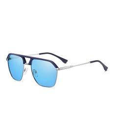 Óculos de Sol Polarizados Oley Quadrados Com Proteção uv400 Y2239 (Azul)