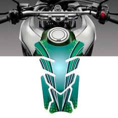 Adesivo Protetor De Tanque Tank Pad Para Moto Universal Verde Ducati -