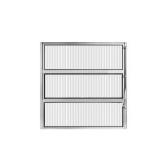Vitro Basculante Alumínio Branco 60 (A) X 40 (L) - Hale