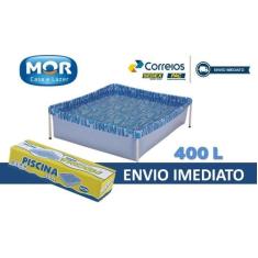 Piscina Infantil Criança 400 Litros Aço Mor Oferta, 400 litros