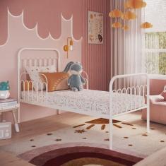 Cama Infantil de Solteiro em Ferro - Nina