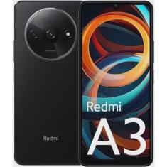 Smartphone Xiaomi Redmi A3 128GB + 4GB ram tela 6,71 HD + 90Hz Octa Core + Bateria 5000mAh - Global Novo