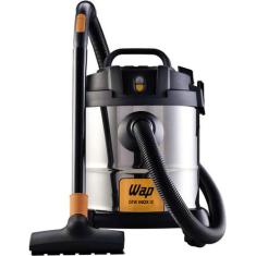 Aspirador de Pó e Água Barril GTW INOX 12 Wap, 12L com Filtro Lavável 