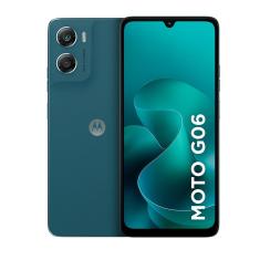 Imagem de Smartphone Motorola G06, Câmera 50 MP, 128 GB, 4G, XT2535 - Azul