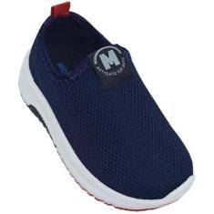Tênis Molekinho Infantil Textil Talim Calce Fácil Casual-Masculino