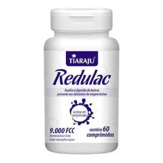 Lactase Redulac Intolerância Lactose 9000 Fcc 60 Comprimidos - Tiaraju - A 