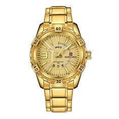 naviforce 9117 Relogio Masculino digital (Dourado)