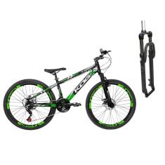 Bike Aro 26 KOG 24v Hidraulico Com Trava Tipo Viking X25