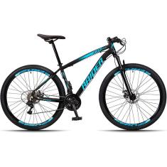 Bicicleta Aro 29 Raider Z3X 24 Vel Câmbio Traseiro Shimano Freio a Disco Bike MTB Alumínio