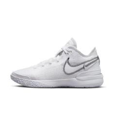 Nike Moderno masculino, Branco, prata, metálico, preto, 42