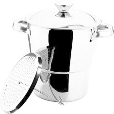 Brinox - Cuscuzeira 2L Lyon - Aço Inox