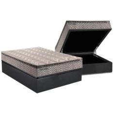Cama Box Baú Casal: Colchão Molas Ensacadas Paropas MasterPocket Esplê