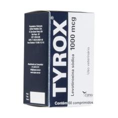 Repositor Hormonal Tyrox Cepav 1000mcg - 60 comprimidos
