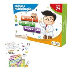 Brinquedo Pedagógico Jogo Educativo Divisão E Multiplicação