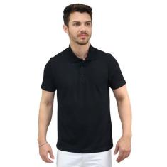 Camisa Polo Masculina - DEMORGAN, Preto, G