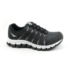 Tenis lest lest-1 masculino dia a dia passeio, Preto prata, 41