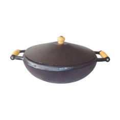 Panela Ferro Fundido Muqueca Pequena 2 Litros 37x28x11,5cm