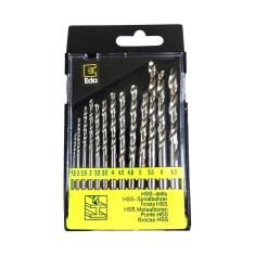 Jogo De Brocas Aço Hss 13 Peças Para Metais 1,5 A 6,5Mm