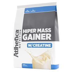 Hiper Mass Gainer Pro Séries (3Kg) - Sabor Baunilha, Atlhetica Nutrition