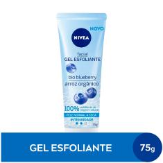 Gel Esfoliante Facial Nivea Refrescante Bio Blueberry Pele Normal a Seca com 75ml 75ml