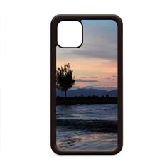 Capa Fotografia Sunset Beach para iPhone 12 Pro Max para Apple Mini Mobile Case Shell