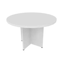 Mesa de Jantar Redonda Anne Bramov Móveis Branco