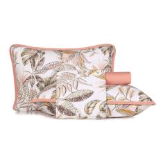 Jogo de Cama King 4 Peças Altenburg Malha Fio Penteado  100% Algodão - Tropical Art