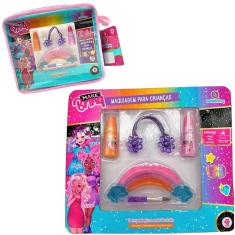 Kit Maquiagem Infantil Makebrinq Polibrinq MK09 ARCO-IRIS