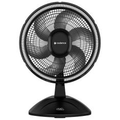 Ventilador De Mesa 140W 40cm Vtr410 6 Pás Cadence Preto 127V