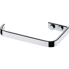 Suporte Porta Papel Higiênico de Parede Em Aço Cromado Luxo