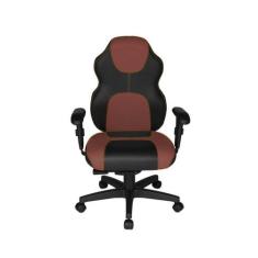 Cadeira Gamer Diretor Linha Gamer Racing Vermelho - Design Office Móve