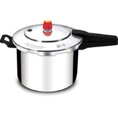 Panela De Pressão Eirilar Travamento Externo Polida 10L, 10 l, Pressão