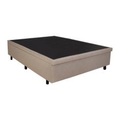 Base Box Baú Viúva 128x188x42cm material sintético - B&G