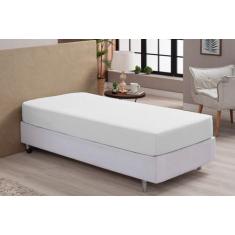 Lençol Avulso Com Elástico Solteiro Clareza Percal 400 Fios - Lonhnhof