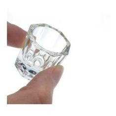 Copo Dappen Pote Vidro Mistura Pó Liquido Monomer Henna - OEM