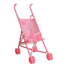 Carrinho De Boneca Baby Passeio Dobravel Tipo Guarda Chuva Rosa Infant