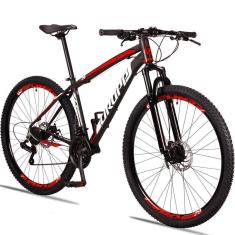 Bicicleta Dropp Z3 Aro 29 Câmbios Shimano 21 Marchas Freio a Disco Mecânico com Suspensão-Unissex