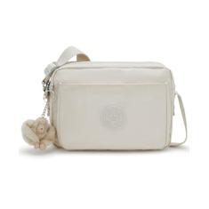 Kipling Bolsa transversal feminina Abanu média, leve, bolsa de cintura ajustável com bolsos com zíper em vários compartimentos, Blush agradável, 9.5''L x 6.75''H x 3.5''D
