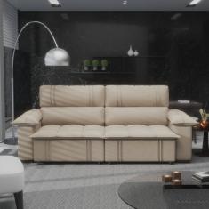 Sofá Retrátil e Reclinável 2 Lugares 250cm Zurique Montreal