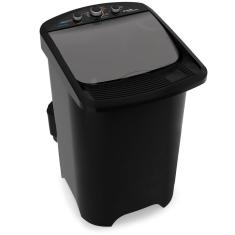 Tanquinho Supertank Mueller com Aquatec 8Kg Preto 220V