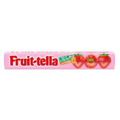 Bala Fruit-Tella Suco de Frutas Com Vitamina C Sabor Morango 40g