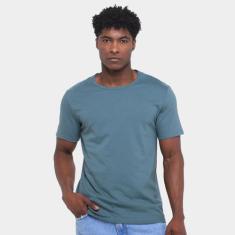 Camiseta Hering Lisa Masculina, Verde, P