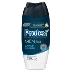 Sabonete Líquido Protex For Men Sport com 250ml, 1 Unidade, 250ml