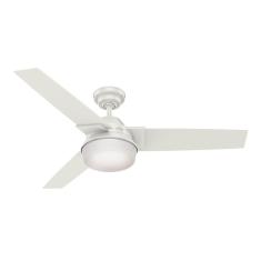 Ventilador de Teto Residencial Herus Branco Hunter Fan Oficial 127v