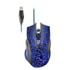 Mouse Gamer Multilaser 6 Botoes Led 3200 Dpi Mo250