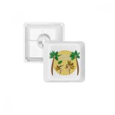 Hula Brazil Carnival Slogan Brasil teclado mecânico PBT kit de atualização para jogos