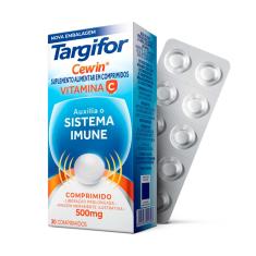 Vitamina C Targifor Cewin 500mg 30 comprimidos 30 Comprimidos de Liberação Prolongada
