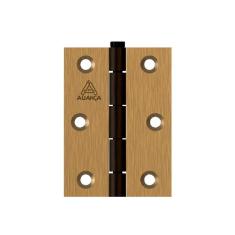 dobradica  3.1/2 x2.1/2 blister bronze latonado alianca